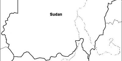 Картица празан Судана